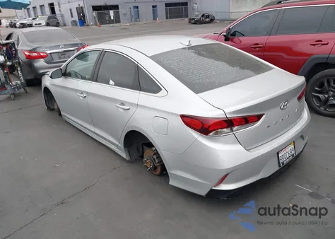 2018 Hyundai Sonata Eco z USA, uszkodzony, nr VIN 5NPE24AA0JH719865